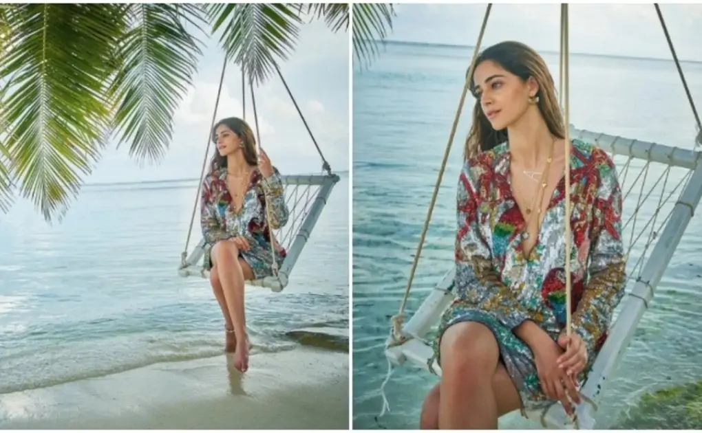 In a sequined dress, Ananya Panday is all the glitter we need for the weekend