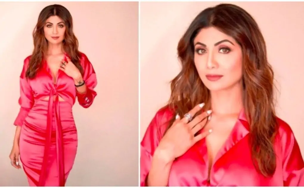 Shilpa Shetty has pink in her mind as she strikes pose in satin cut-out maxi dress
| Hindustan Times