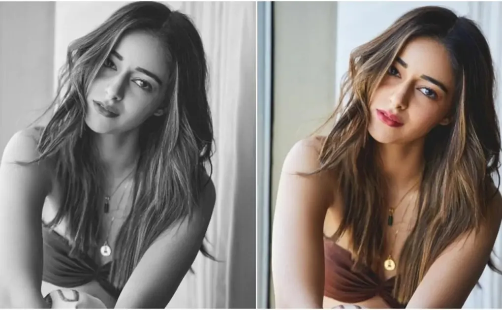 Ananya Panday in bandeau top and floral pants embraces Gen-Z style trends for Gehraiyaan promotions
