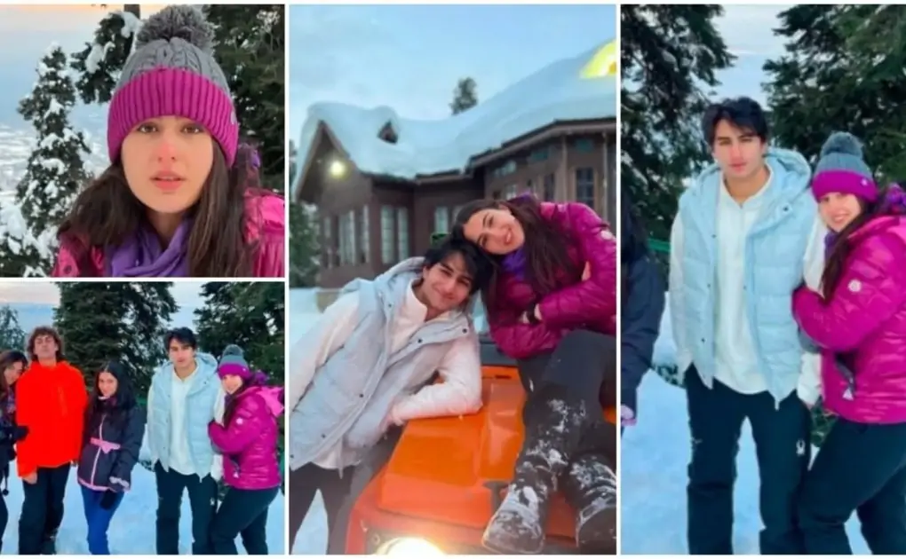 Sara Ali Khan's throwback pictures from her Kashmir vacation with brother Ibrahim Ali Khan will make you want to travel