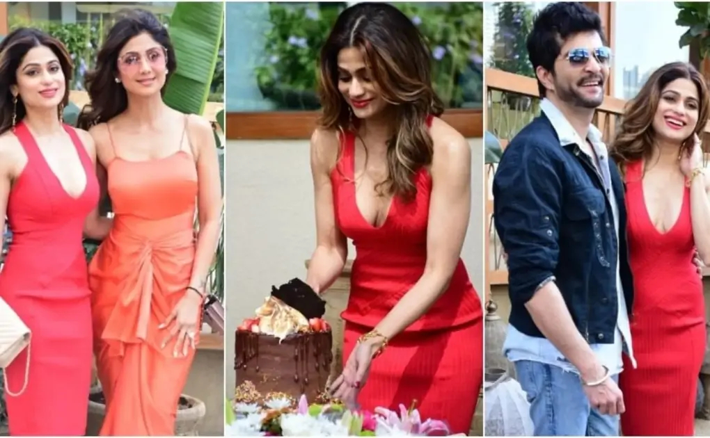 Inside Shamita Shetty's birthday party: Here's what the birthday girl and Shilpa Shetty wore