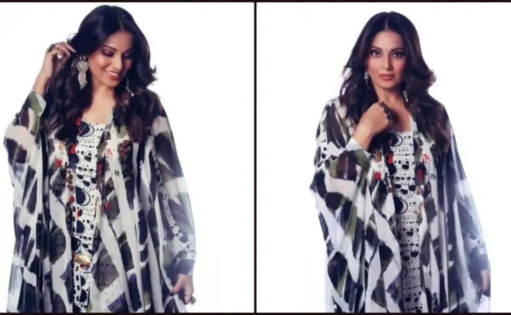 Bipasha Basu, in a monochrome co-ord set, is the real sassy queen