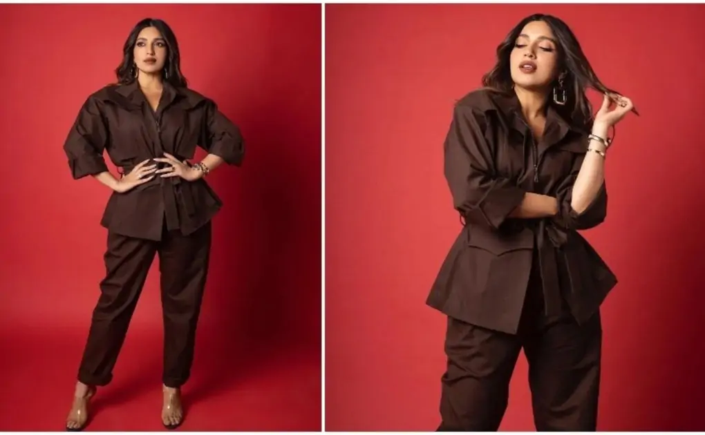 Bhumi Pednekar expresses love for chocolate, Badhaai Do through her bold brown outfit
| Hindustan Times