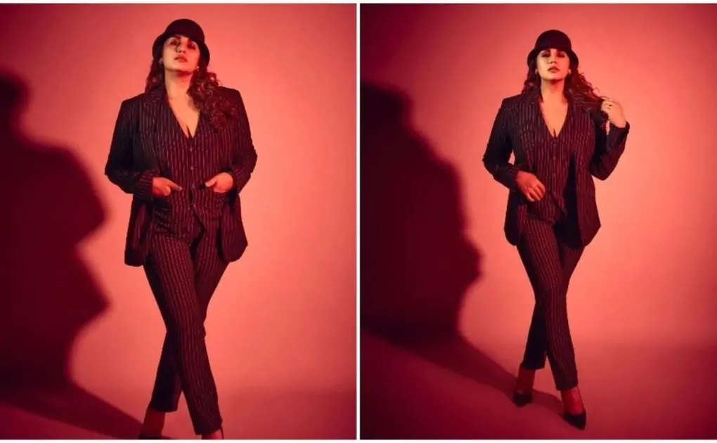 Huma Qureshi ditches fancy dresses for this uber-chic pantsuit look