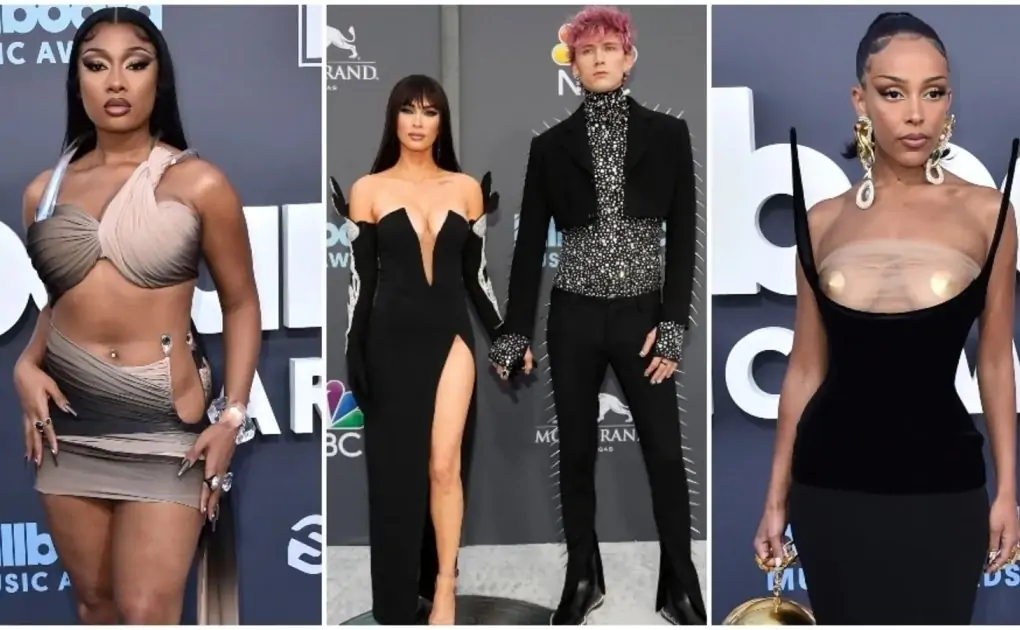 Billboard Music Awards: Megan Fox twins with Machine Gun Kelly, Doja Cat and Megan Thee Stallion make jaws drop at BBMAs