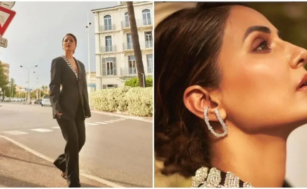 Cannes 2023: Hina Khan serves a power lady look in a pantsuit