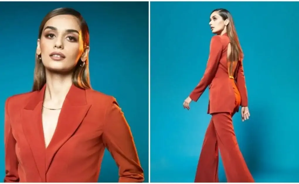 Manushi Chhillar, in a power swimsuit, looks like a million bucks