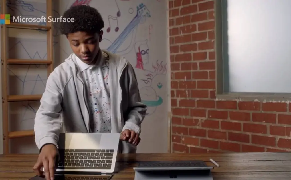 Microsoft takes pot shots Apple’s MacBook Pro in a new commercial for the Surface Pro 7
