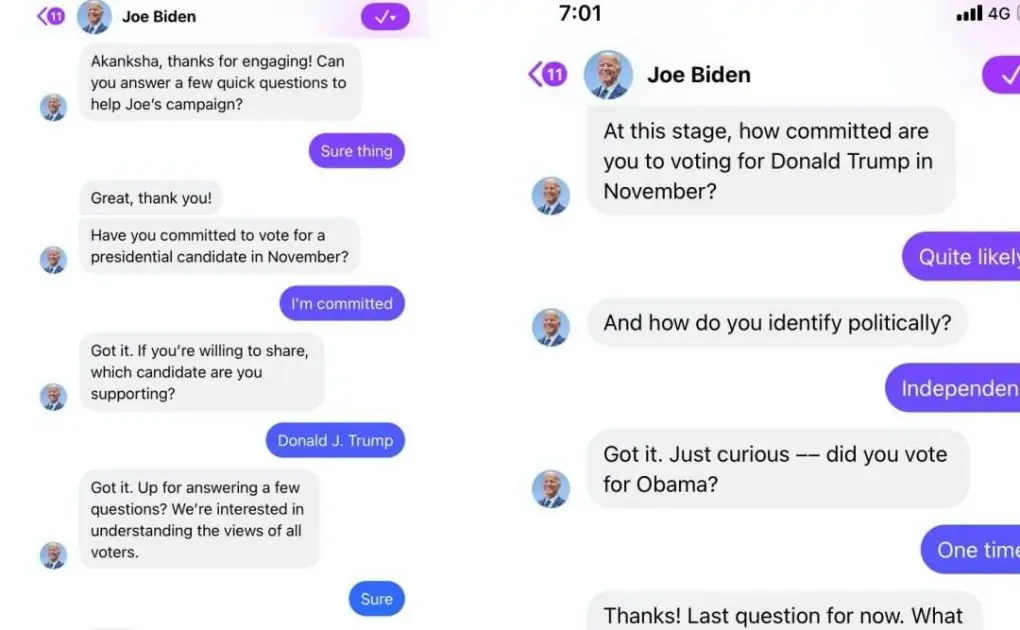 How a chatbot helped Joe Biden grow to be US President
