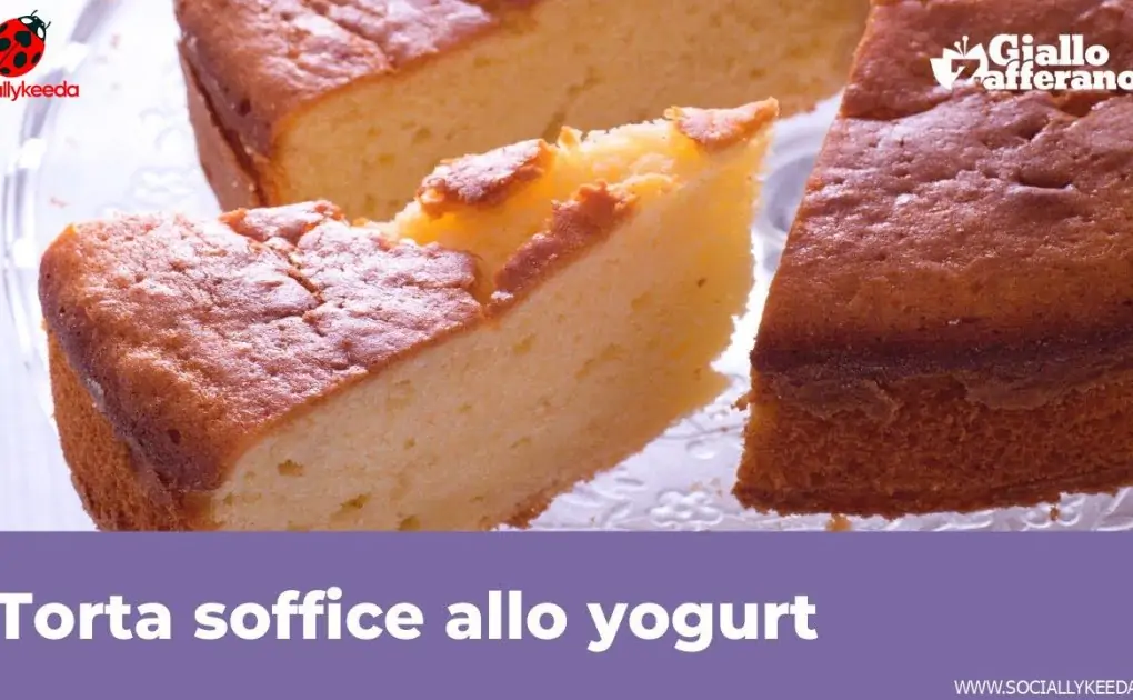 TORTA SOFFICE ALLO YOGURT - Facile e veloce, con yogurt greco