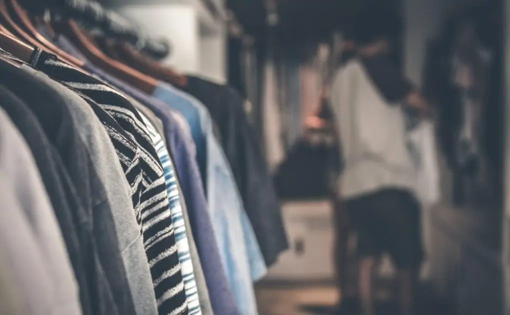 shallow focus photography of clothes