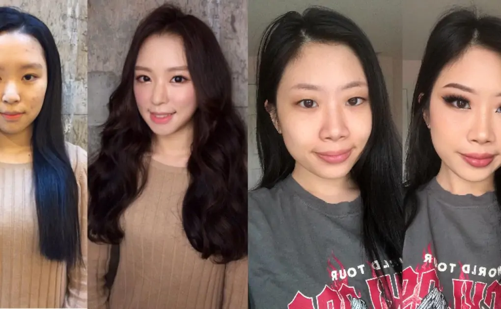 20 stunning before-and-after transformations that remind us why we love makeup