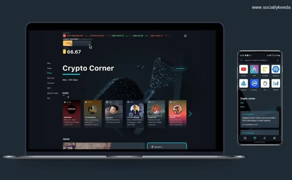 This new Opera browser is dedicated to crypto