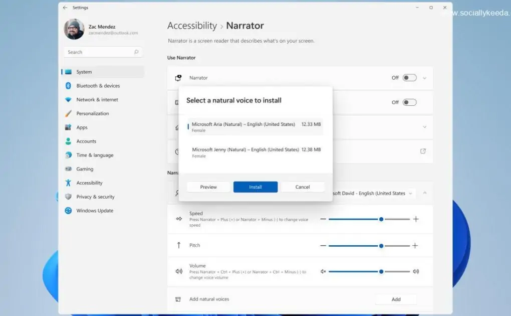 Windows 11 gets smart interface changes and new voices