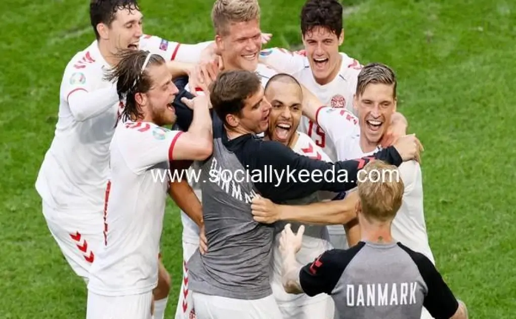 Euro Cup 2020: Kasper (*16*) Brace Helps Denmark Thrash Wales 4-0 in Round of 16 Match to Enter Quarter-Finals