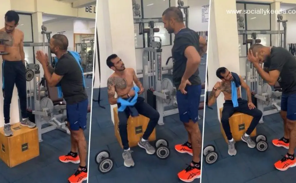 Shikhar Dhawan and Yuzvendra Chahal’s Hilarious Instagram Reel Is Sure To Leave You in Splits! (Watch Video)