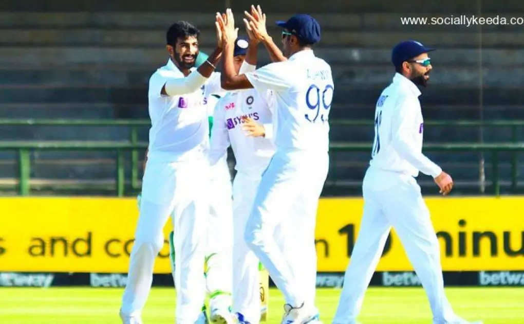 SA 160/6 in 56 Overs | IND vs SA 3rd Test 2021–22 Live Score Updates of Day 2: Mohammed Shami Dismisses Temba Bavuma, Kyle Verreynne