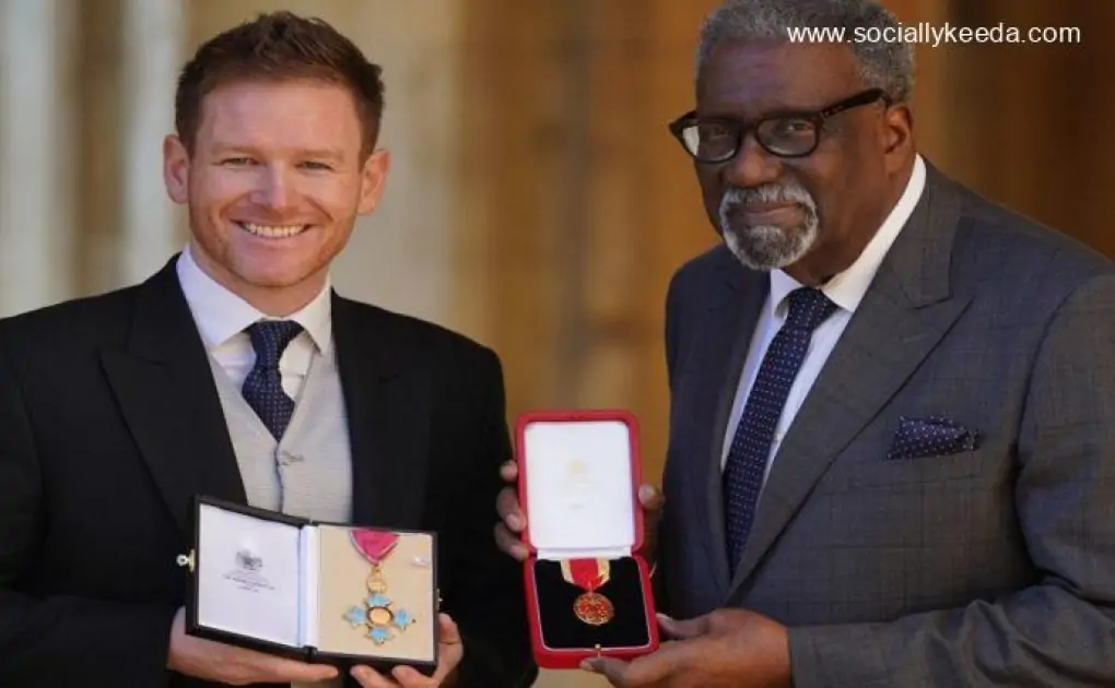Eoin Morgan & Clive Lloyd Honoured At Windsor Castle, World Cup Winning Captains Receive Knighthood