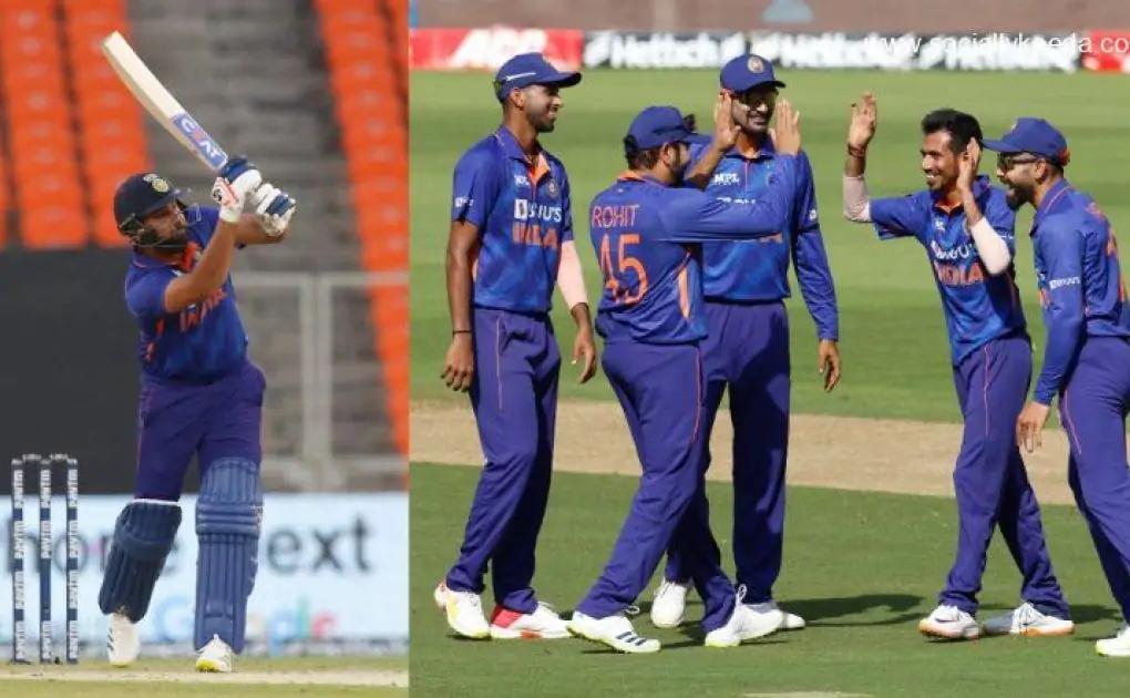 India vs West Indies, 1st ODI 2023 Stat Highlights: Rohit Sharma's Fifty, Spinners Help Hosts Crush Windies by Six Wickets in Ahmedabad