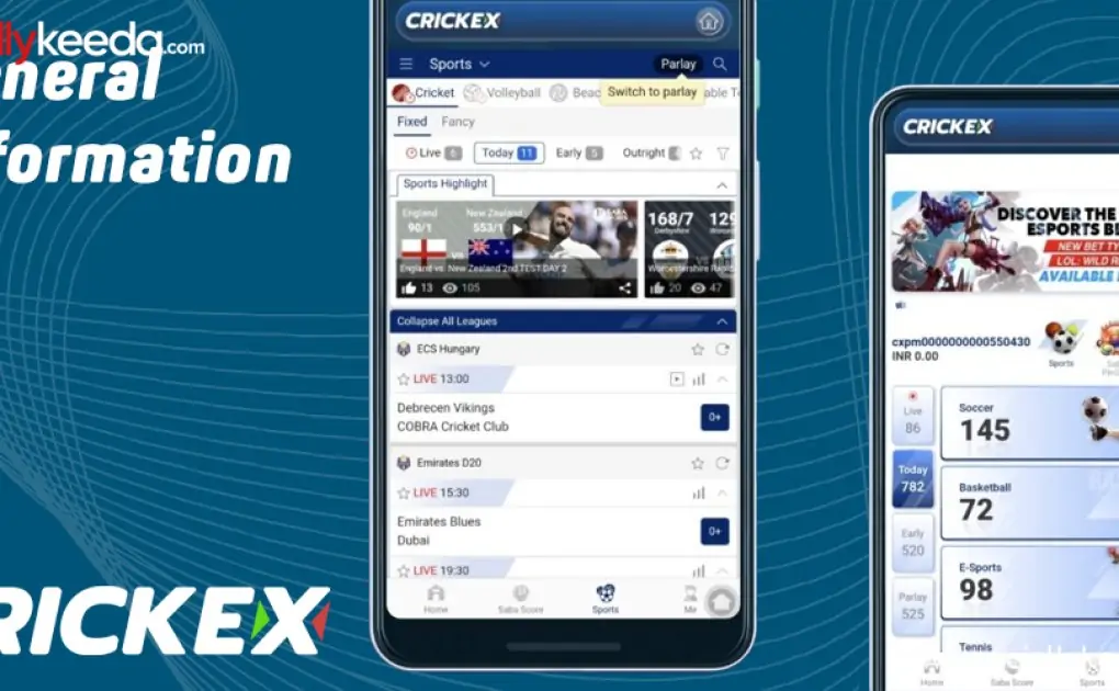 General information about Crickex|