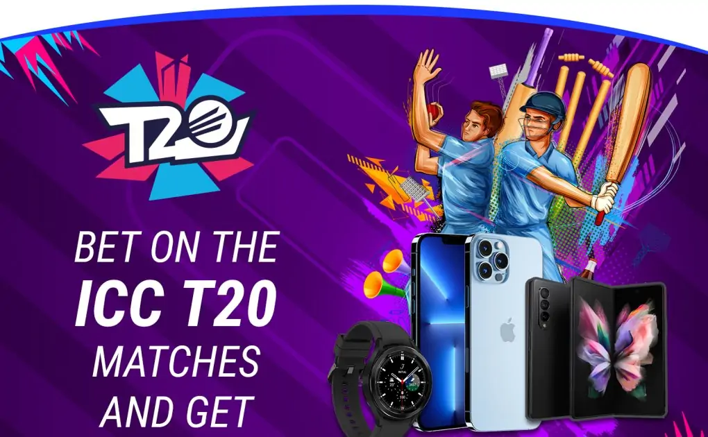 Win cool prizes by betting on the ICC Men's T20 World Cup 2022