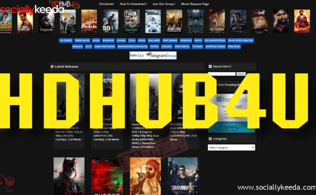 HDHub4u 2024 Download All Bollywood & Hollywood Movies For Free