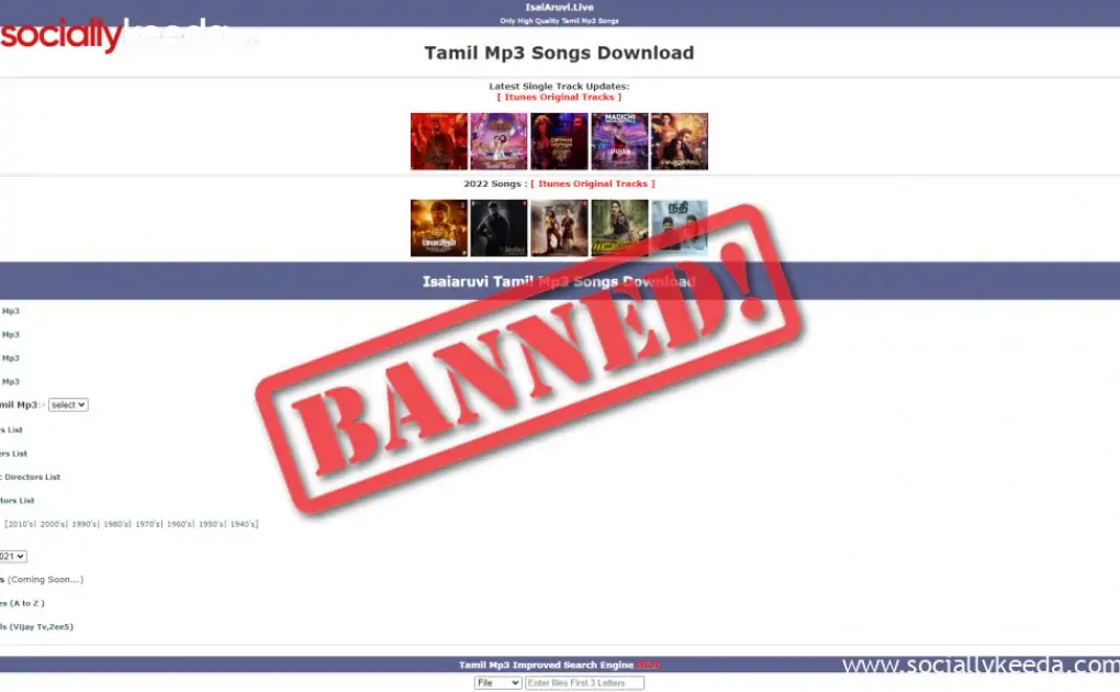 Isaiaruvi 2023: Download Latest Tamil Songs For Free