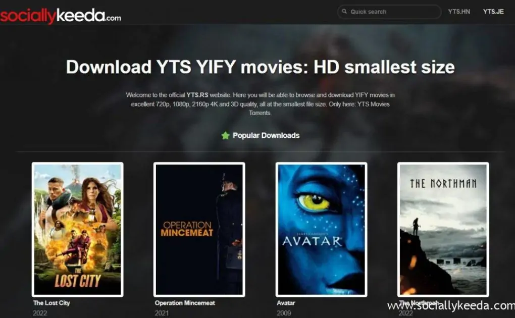 YTS or YIFY