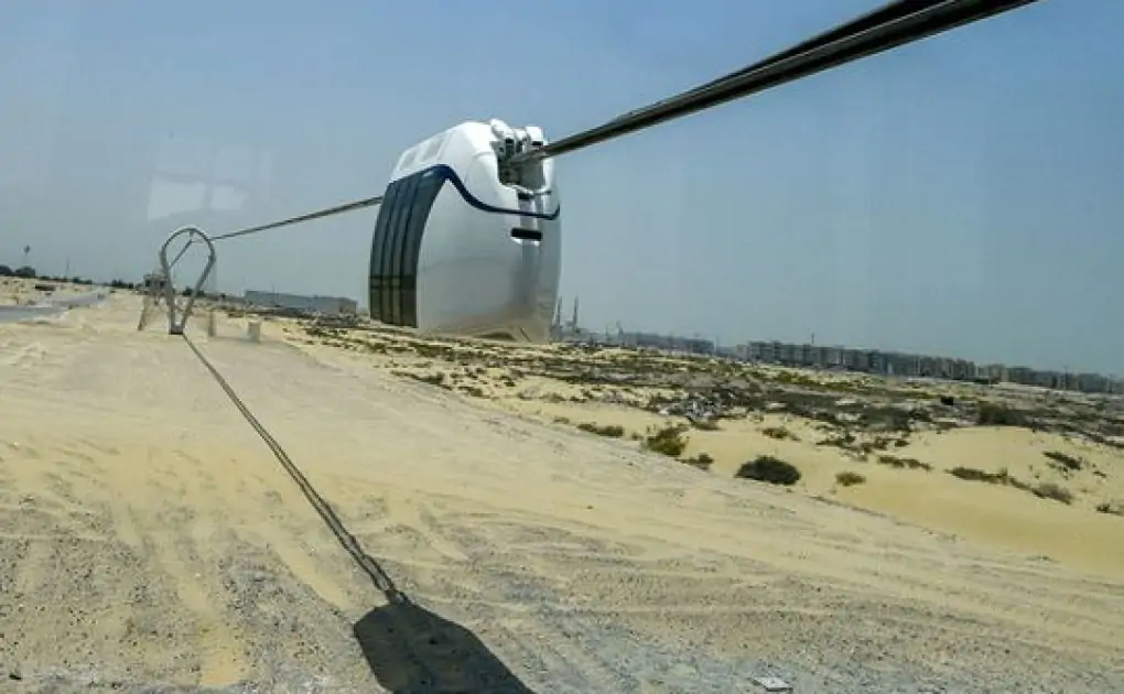 Look: Sharjah's high-speed electric sky pod