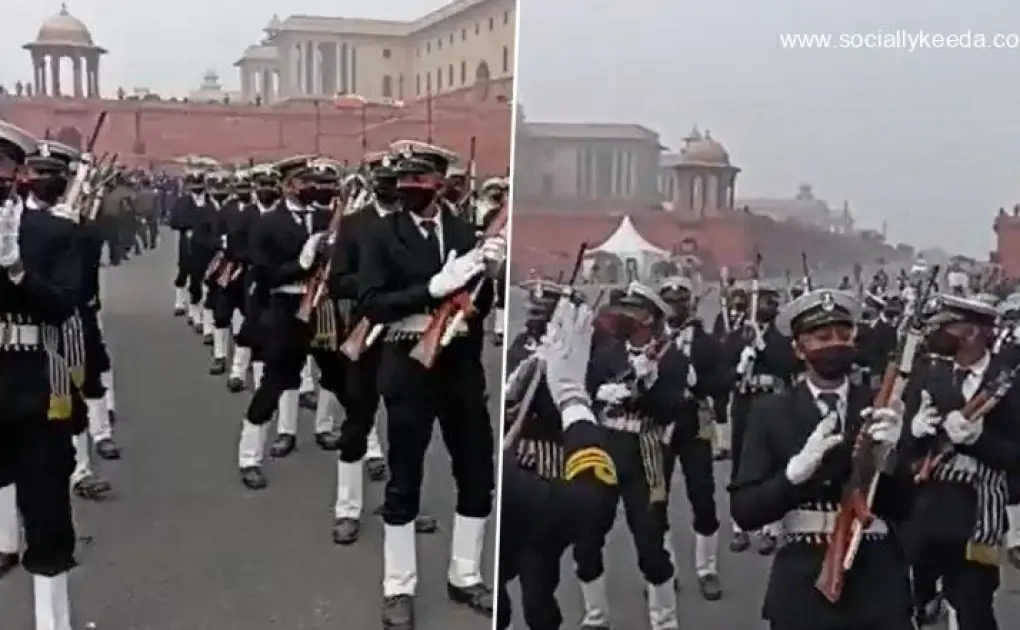 Republic Day Parade 2023 Rehearsal Video: Navy Band Plays Evergreen Bollywood Songs