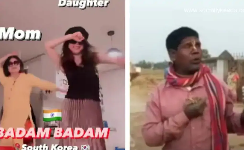 South Korean Mom-Daughter Duo Happily Groove to Kacha Badam Song; Check Out Viral Video!