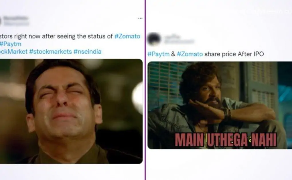 Zomato Share Price Funny Memes & #stockmarkets Jokes Go Viral After Indian Stock Markets Slump!