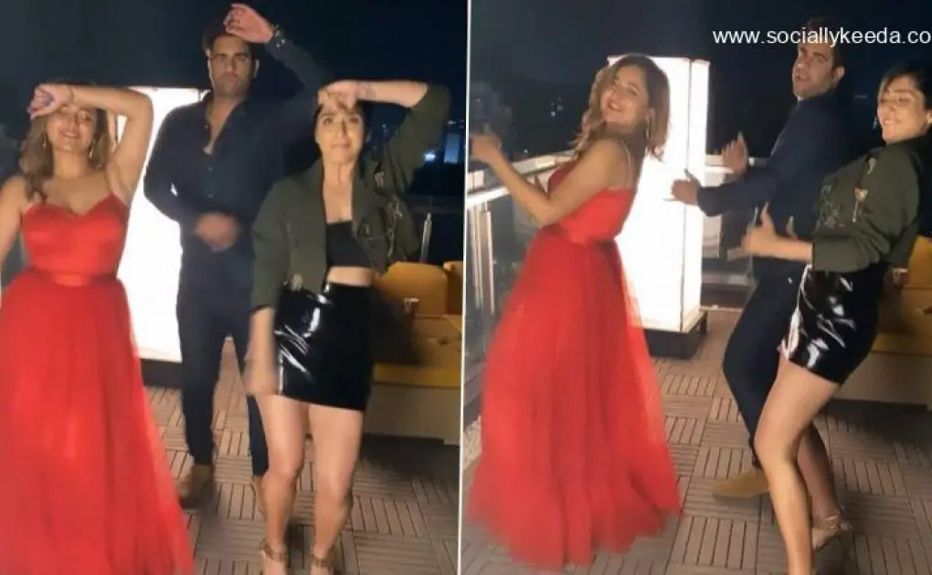 Bigg Boss 15’s Rashami Desai, Neha Bhasin and Rajiv Adatia Groove to Viral Song ‘Kacha Badam’ (Watch Video)
