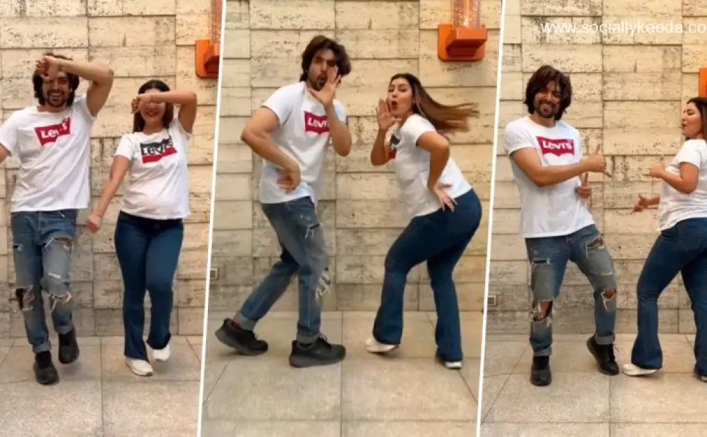 Mom-To-Be Debina Bonnerjee and Hubby Gurmeet Choudhary Groove to Viral ‘Kacha Badam’ Song (Watch Video)