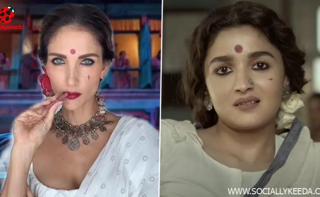 Cindy Sirinya Bishop Recreates Alia Bhatt’s Gangubai Kathiawadi Look and It’s Too Beautiful To Be Missed (Watch Video)