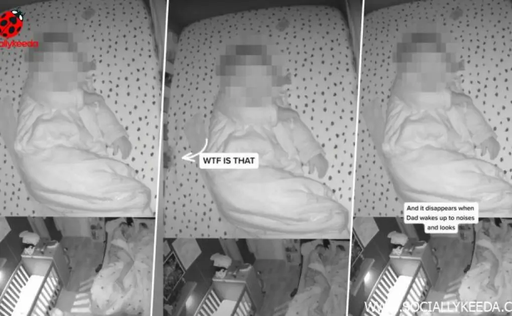 Paranormal Activity Caught on Camera! Couple Claims To Spot GHOST Creeping Into Their Baby's Cot