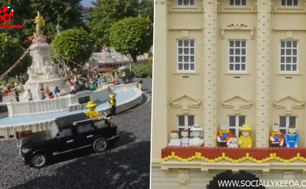 Legoland Windsor Resort Pays Tribute To Queen Elizabeth II With Majestic Lego Miniature Display To Celebrate The British Monarch's Platinum Jubilee