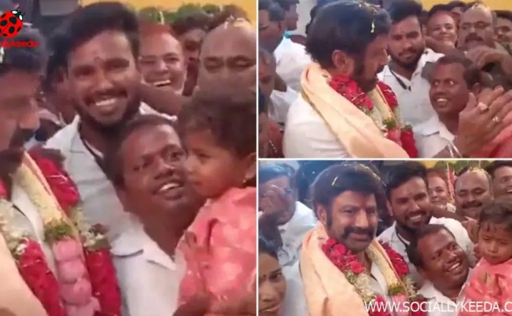 Nandamuri Balakrishna Slaps a Sleeping Kid on His Back To Wake Him Up and Pose for Camera, Video Goes Viral – WATCH