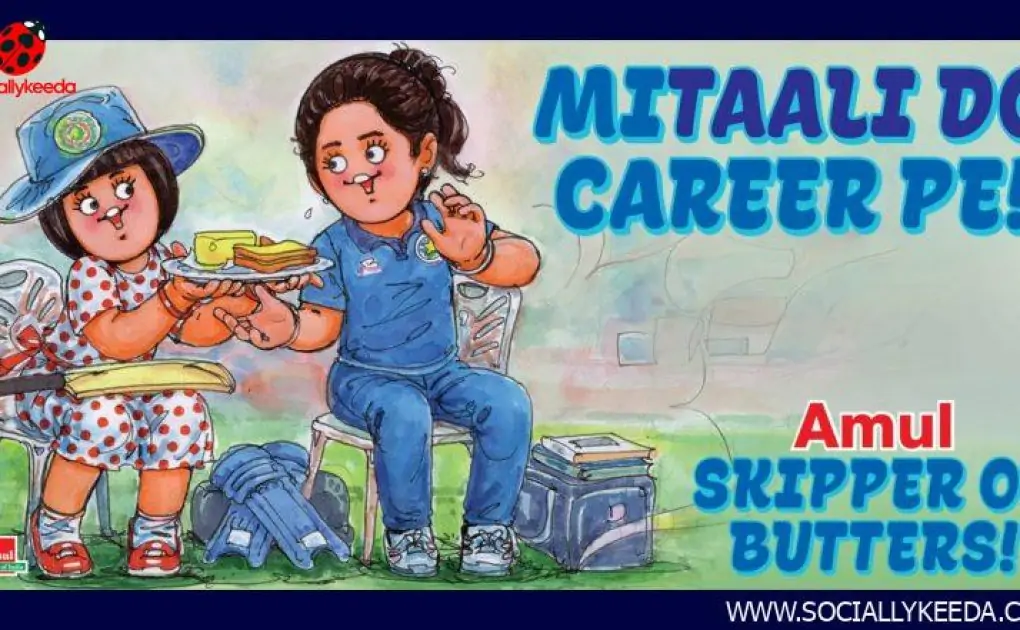 Mithali Raj Retires: Amul Pays Tribute to Former Indian Women’s Cricket Captain With Interesting Topical (See Pic)