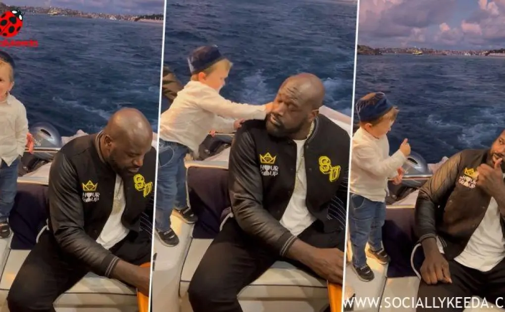 Hasbulla Magomedov Almost Knocks Shaq Out! Watch Funny Instagram Video Posted by Former Professional Basketball Player