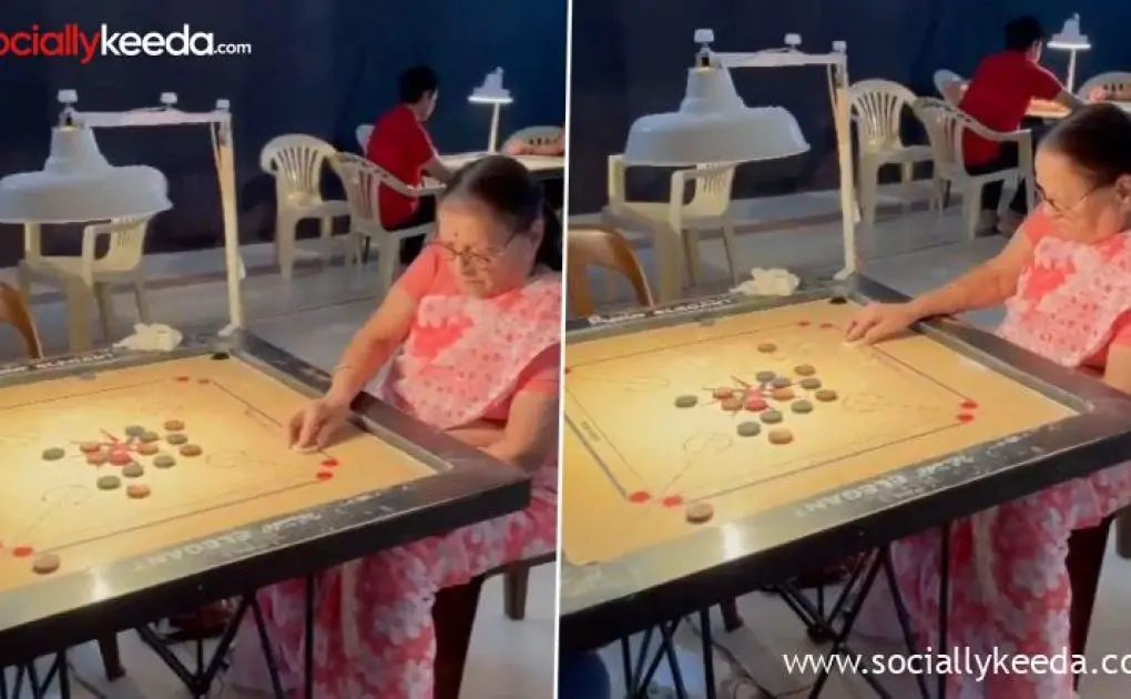 Pune Video of the 83-Year-Old Aaji Striking Shots in The Game Goes Viral