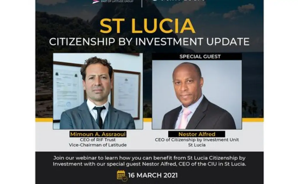 RIF Trust hosts St Lucia Citizenship by Investment Programme Webinar