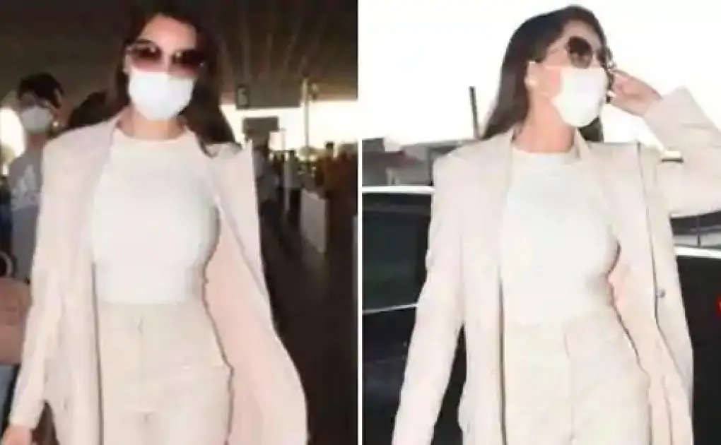 Nora Fatehi's latest airport look is winter wardrobe goals, we are taking notes