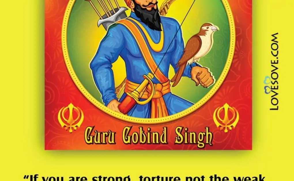 Guru Gobind Singh Jayanti Status In English, Gurpurab Guru Gobind Singh Ji