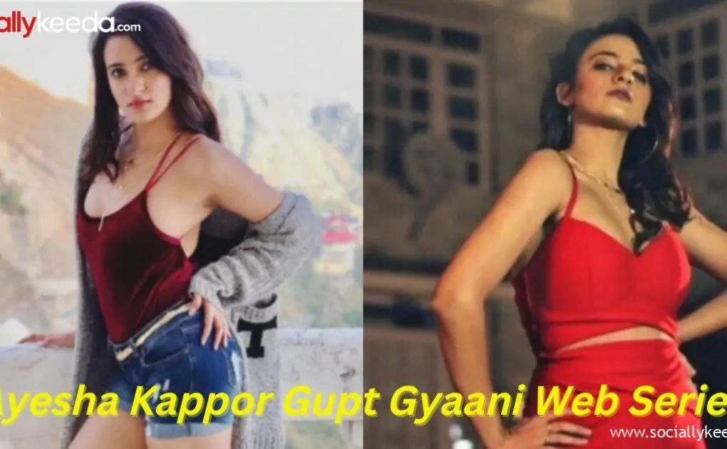 Ayesha Kappor Splashes in Red Bra in Gupt Gyaani (Primeshots) Web Series|||||||||||