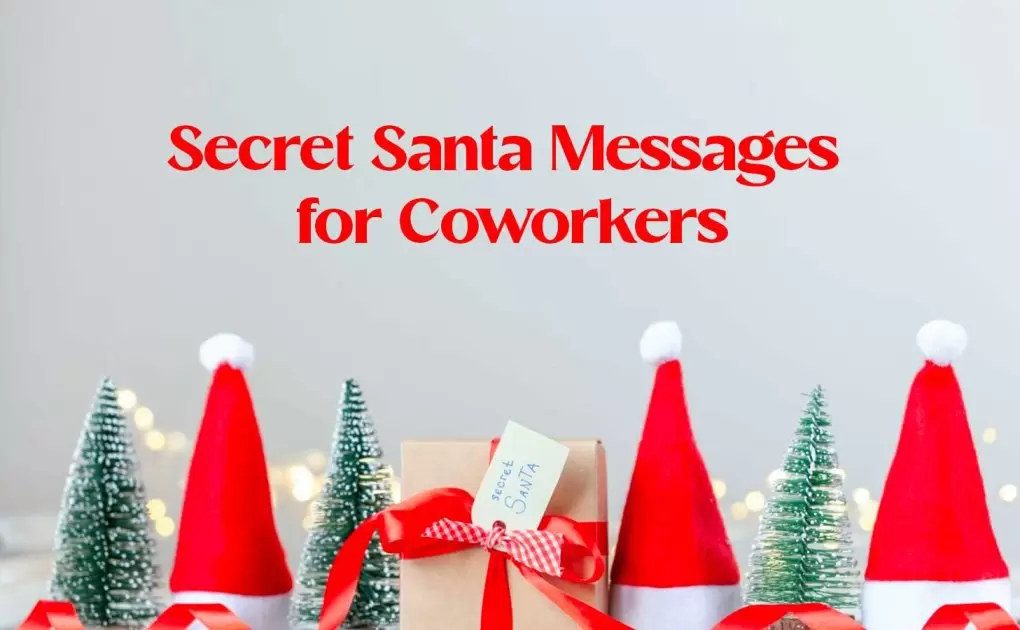 Secret Santa Messages for Coworkers