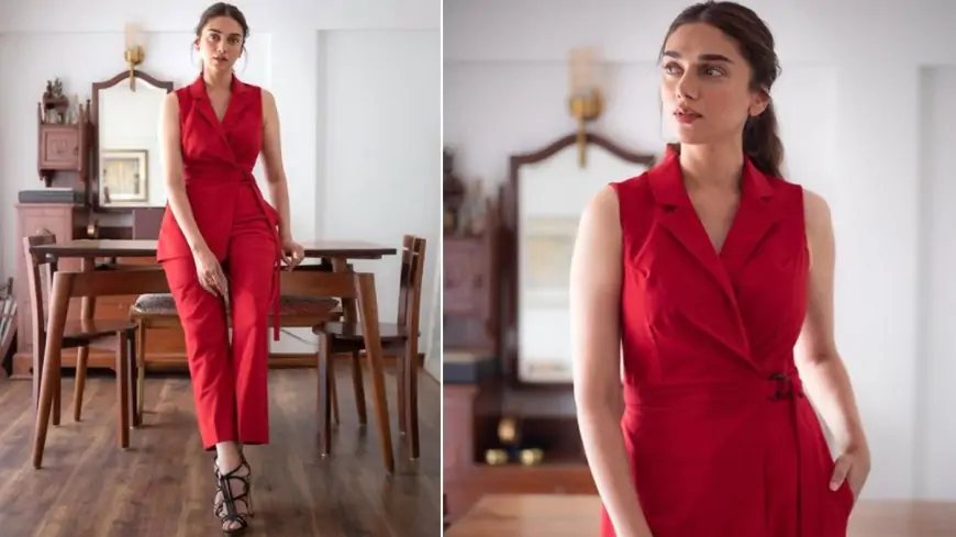 Aditi Rao Hydari's Chic Co-ord Set by Notebook Looks Effortlessly Stunning (View Pics)