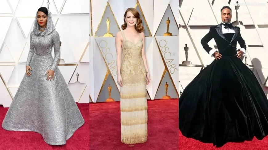 Oscars Throwback: Janelle Monáe, Billy Porter, Emma Stone - 10 Best Fashion Moments from the Academy Awards Red Carpet!
