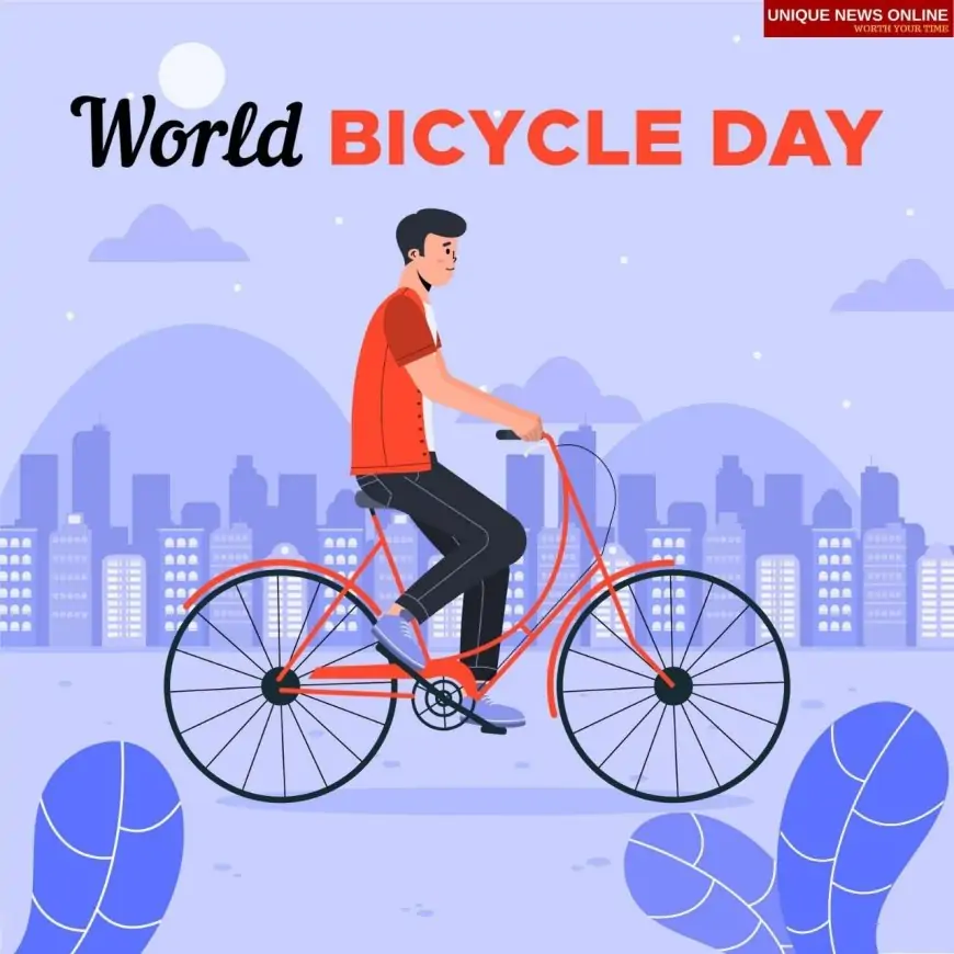 World Bicycle Day Quotes: Theme, Logo, Wishes, Poster, and Images