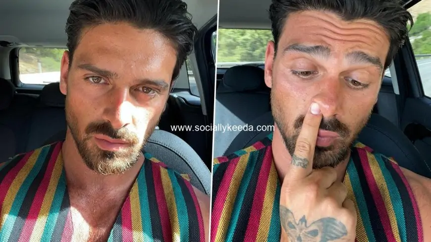 Michele Morrone Looks Super Hot in Sleeveless Stripped Outfit As He Drops Latest Pics Amid Nude Photos Leak From the Sets of 365 Days Sequel